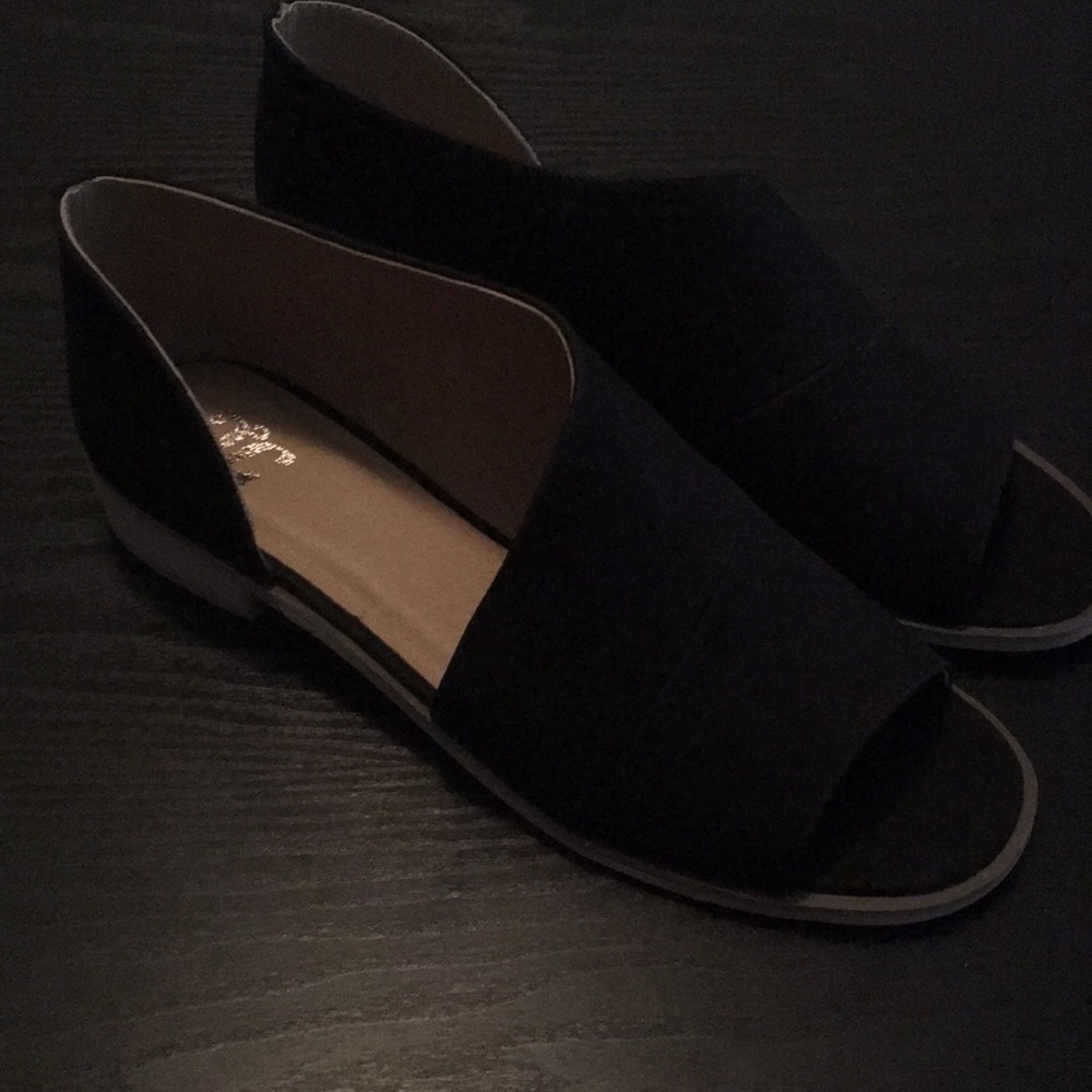 New Staple Black Sandals